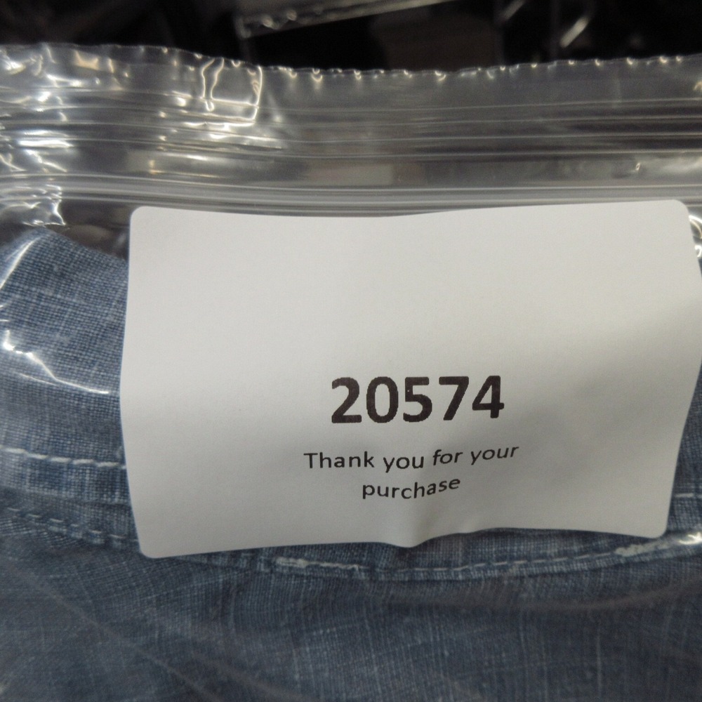 Tommy Bahama Shirt Men's 1XB Blue Long Sleeve Sea Glass Breezer Relax New DEFECT - Picture 11 of 11